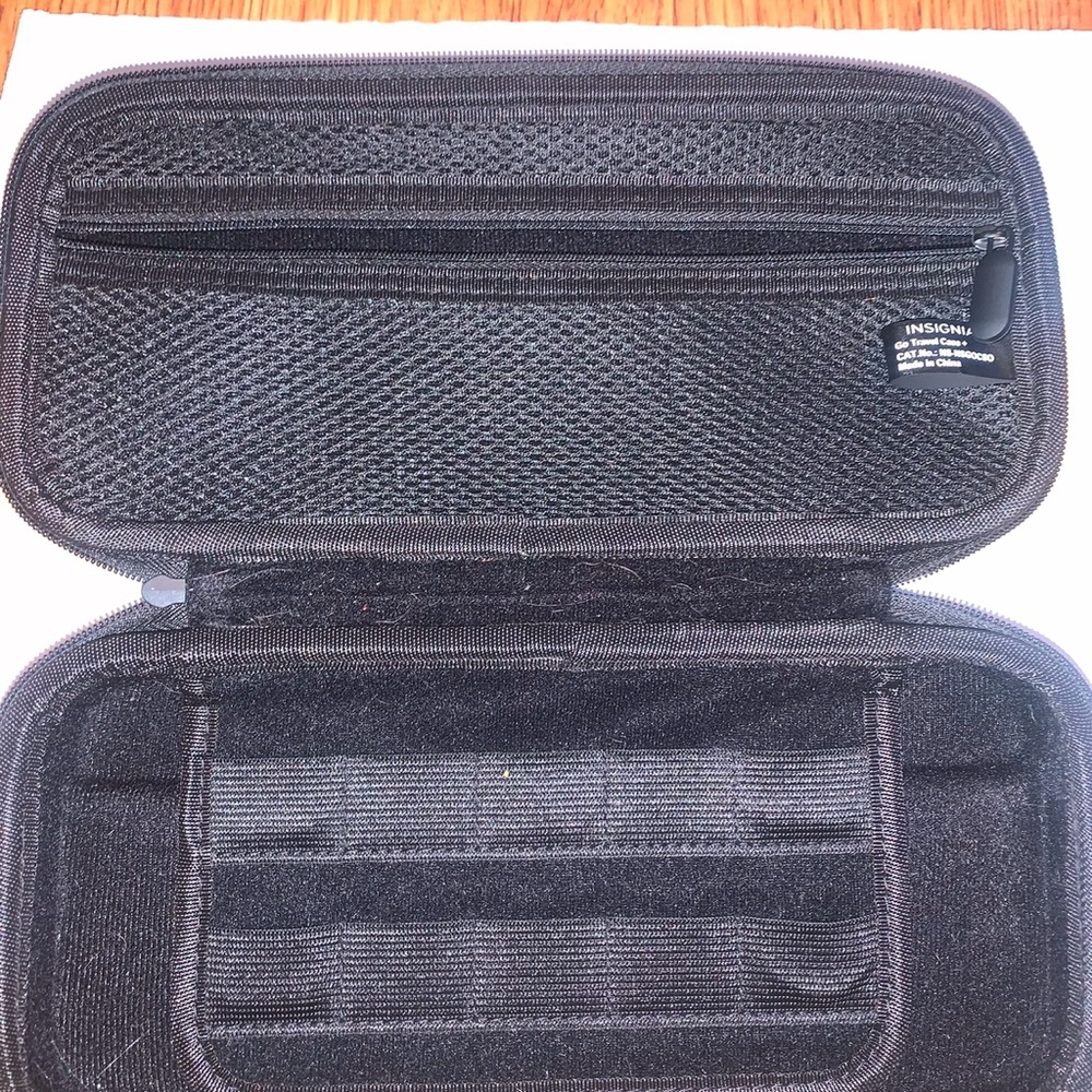 Incase Black Travel Organizer Black Nintendo switch case hard cover